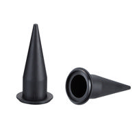 IRION SAUSAGE GUN WIDE NOZZLE BLACK FOR FX7/EXC 12PK 