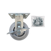 BURCO TC-15-LOCKING RIGID CASTER 5X2 WITH HARDWARE