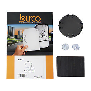 BURCO REDI CONNECT MIRROR MOUNT KIT- 3.25  CIRCULAR SNAP-IN