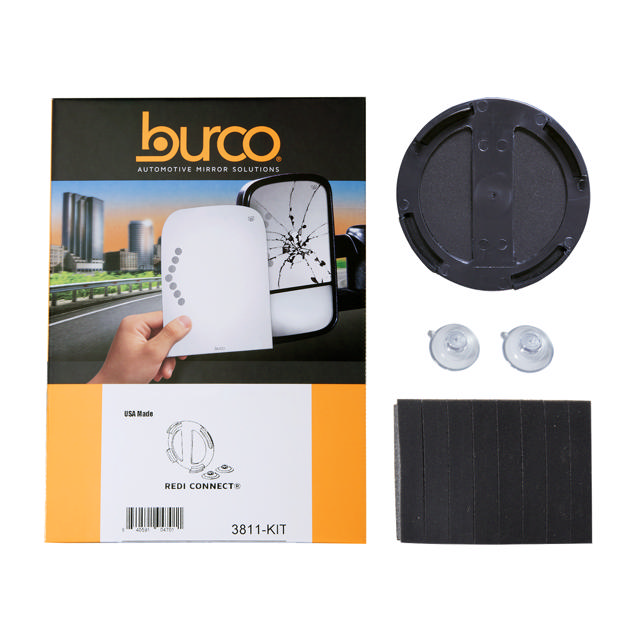 REDI CONNECT MIRROR MOUNTING KIT- 4.375  CIRCLE SNAP-IN