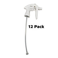BURCO WINDOW GLO- 12 PACK WHITE TWIST TIP TRIGGER SPRAYERS