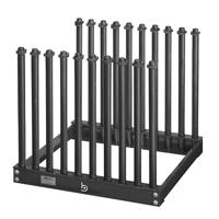 BURCO S-SERIES 9-LITE WINDSHIELD CARRIER WITH 24  MASTS