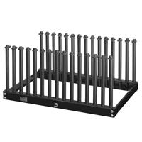 BURCO S-SERIES 14-LITE WINDSHIELD CARRIER WITH 18  MASTS