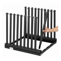 BURCO 9-LITE V-SERIES W S CARRIER W 24  REMOVABLE MASTS